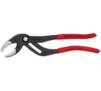 KNIPEX Tenaza para tuberías y racores con cartulinas autoservicio Mangos plasticos por inmersión antideslizantes 250, 81 01 250 SB
