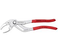 KNIPEX Tenaza para tuberías y racores cromado Mangos plasticos por inmersión antideslizantes 250 mm, 81 03 250