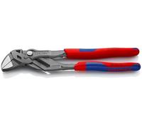 Knipex Tenaza llave KN 86 02 250, alicate y llave, mangos multicomponente, 250 mm
