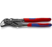 Knipex Tenaza llave KN 86 02 250, alicate y llave, mangos multicomponente, 250 mm