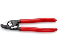 KNIPEX Tijeras cortacables Con muelle de apertura con cartulinas autoservicio recubiertos de plástico 165 mm, 95 21 165 SB