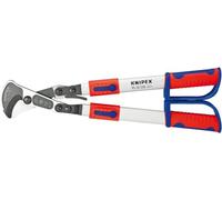 KNIPEX Tijeras cortacables (tipo carraca) con mangos telescópicos con mangos multicomponente 570 mm, 95 32 038