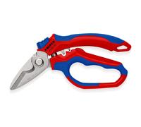 Knipex tijeras de electricista anguladas con fundas multicomponentes,