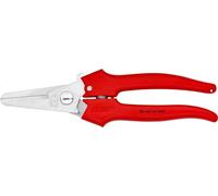 Knipex Tijeras combinadas KN 95 05 190 – 40° acodadas, 190 mm con revestimiento de plástico