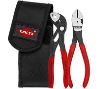 KNIPEX Tools - 2 mini alicates en bolsa de cinturón (74 01 160 y 87 01 125) (002072V02)