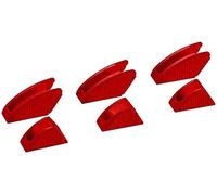 KNIPEX Tools 86 09 300 V01, protectores de mandíbula para llaves de alicates de 12 pulgadas, 3 pares