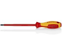 KNIPEX Tools 98 20 65 1/4 pulgadas destornillador ranurado, 6 pulgadas, 1000 V aislado