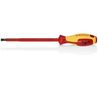 KNIPEX Tools 98 20 80 5/16 pulgadas destornillador ranurado, 7 pulgadas, aislado