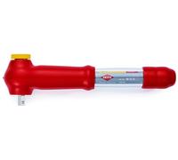 KNIPEX Tools - Llave dinamométrica reversible, 3/8 pulgadas, 1000 V aislada (983325)