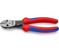 KNIPEX TwinForce Alicate de corte diagonal de alto rendimiento Con muelle de apertura con mangos multicomponente 180 mm, 73 72 180 F