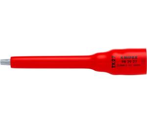KNIPEX Vaso (doble hexágono) para TX27 123 mm, 98 29 27