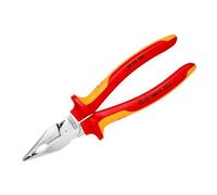 Knipex VDE Aguja Nariz Alicates Universales 185mm Probado A 10,000V KPX0826185SB