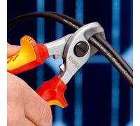 Knipex VDE tijeras de cable 95 16 165 a 15 mm cable 9516165 cable cutter