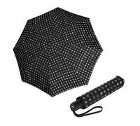 Knirps A.200 - Paraguas mediano Duomatic de bolsillo, compacto y resistente a las tormentas, probado en túnel de viento