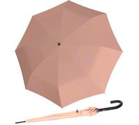 Knirps A.760 Paraguas automático con mango curvado para adultos, toldo de 42 pulgadas, funda de poliéster incluida
