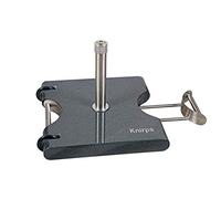 Knirps Base Granito 50 kg con Ruedas y asa, Soporte sombrilla, 55x54,5x7 cm | Base granito pulido brillante, 2 ruedas giratorias y asa de arrastre, tubo inox diámetro 3,2-6,0 cm