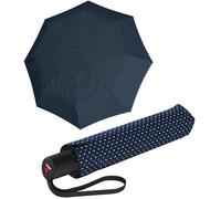 Knirps Duomatic A.200 - Paraguas de bolsillo (28 cm), azul marino, talla única