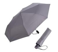 Knirps I.200 Medium Duomatic Paraguas oscuro con bolsillo para paraguas I Paraguas de bolsillo pequeño con pulsador I Paraguas automático I Paraguas de bolsillo ligero y a prueba de tormentas