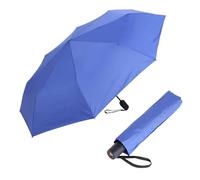 Knirps I.200 Medium Duomatic Paraguas oscuro con bolsillo para paraguas I Paraguas de bolsillo pequeño con pulsador I Paraguas automático I Paraguas de bolsillo ligero y a prueba de tormentas