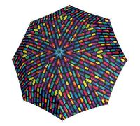 Knirps Paraguas A.050 Mediano Manual, Create Black, Mittel, Moderno, elegante