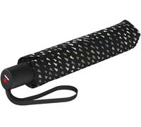 Knirps Paraguas de bolsillo A.200 Medium Duomatic, Swarm Black, medium, Uni Black