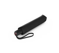 Knirps Paraguas de bolsillo A.200 Medium Duomatic - Compacto y resistente a las tormentas - Probado en túnel de viento, negro, Mittel, Moderno