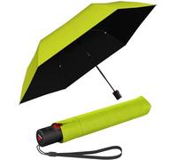Knirps Paraguas de bolsillo Ultra U.200 Medium Duomatic - encendido automático - resistente a las tormentas - resistente al viento, Lima con protección UV y contra el calor, 95 cm
