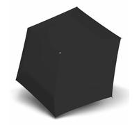 Knirps paraguas Mini Duomatic Midnight Black negro