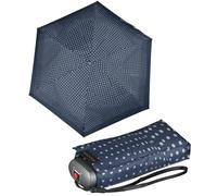 Knirps Paraguas Mini Paraguas de Bolsillo Viaje Pequeño Ligero - Rayas, 93 cm