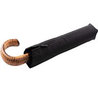 Knirps Paraguas plegable S.570 grande automático negro - Automático - Resistente a las tormentas - Mango redondo