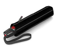 Knirps paraguas T.200 Medium Duomatic Gatsby Black negro multicolor