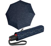 Knirps Paraguas T.200 Medium Duomatic paraguas de bolsillo, azul dominó, 55 cm x 39 cm
