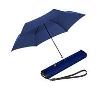 Knirps Paraguas Ultra US.050 Slim Manual - Ultra ligero y plano - Resistente a las tormentas - Resistente al viento - 21 cm, azul marino, medium