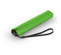 Knirps Paraguas US.050 Slim – ultraligero, resistente a tormentas y viento – 21cm verde pequeño