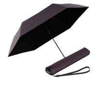 Knirps paraguas US.050 Ultra Light Slim Manual Heatshield Fashion Plum/Black morado oscuro