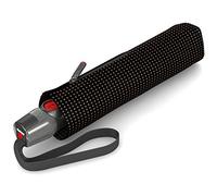 Knirps T.200 Medium Duomatic Watson Tobacco Paraguas clásico, 94 cm, Marrón (Tobacco)