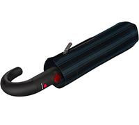 Knirps T.260 Medium Duomatic Crook Handle 2Line Up Black