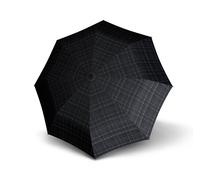 Knirps T.260 Medium Duomatic Crook Handle Men's Prints Check