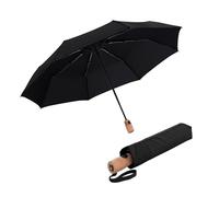 Knirps Timber Duomatic - Paraguas (black)