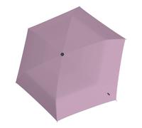 Knirps Ultra US.050 - Paraguas de bolsillo (21 cm, ultra ligero y plano, resistente a las tormentas), Rose With Black Coating, 90 cm, Moderno y compacto