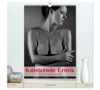 Knisternde Erotik in schwarz-weiß (hochwertiger Premium Wandkalender 2026 DIN A2 hoch), Kunstdruck in Hochglanz: Ein erotischer Planer für ein sinnliches und knisterndes Jahr
