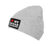 Knit Beanie Amo A Mi Novia Puma Térmico Gorros Cálidos Clásico Invierno Gorro para Invierno Esquiar Al Aire Libre
