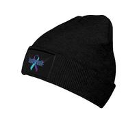 Knit Beanie Sobreviviente De Violencia Doméstica Unisex Cálidos De Invierno Térmico Gorro De Calavera para Deporte Ciclismo Al Aire Libre