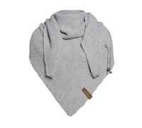 Knit Factory - Coco Bufanda Triangular - Gris - 190x85 cm