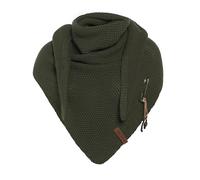 Knit Factory - Coco Bufanda Triangular - Khaki - 190x85 cm