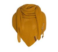 Knit Factory - Coco Bufanda Triangular - Ocre - 190x85 cm