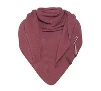 Knit Factory - Coco Bufanda Triangular - Stone Red - 190x85 cm