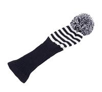 Knit Head Covers Double Layered Scratch Woolen Yarn Golf Headcovers for Golf Clubs, Soft Oval Fit, Travel - Ready Protection for Enthusiasts
