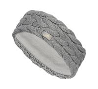 adidas Diadema de punto para mujer con forro polar, cálida y suave, para invierno y clima frío, color gris, oro rosa