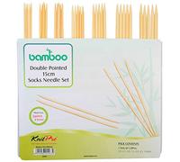 Knit Pro 22544 Set of Sock-Knitting Needles Bamboo 15 cm